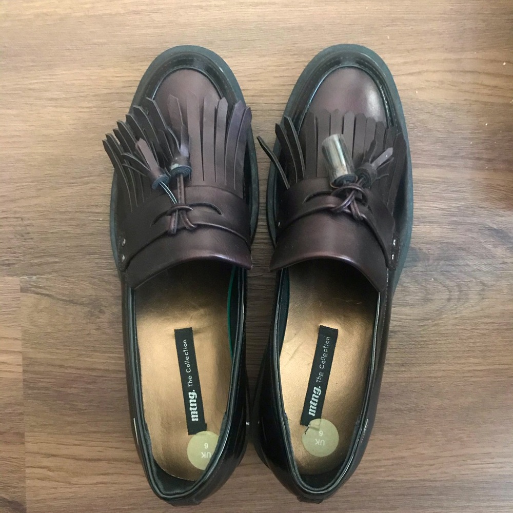 Women’s Leather Loafers MTNG US Size 8 UK Size 6